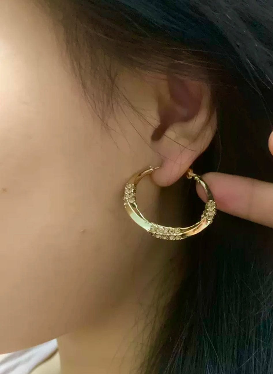 Customer photo review of Kendall Earrings
