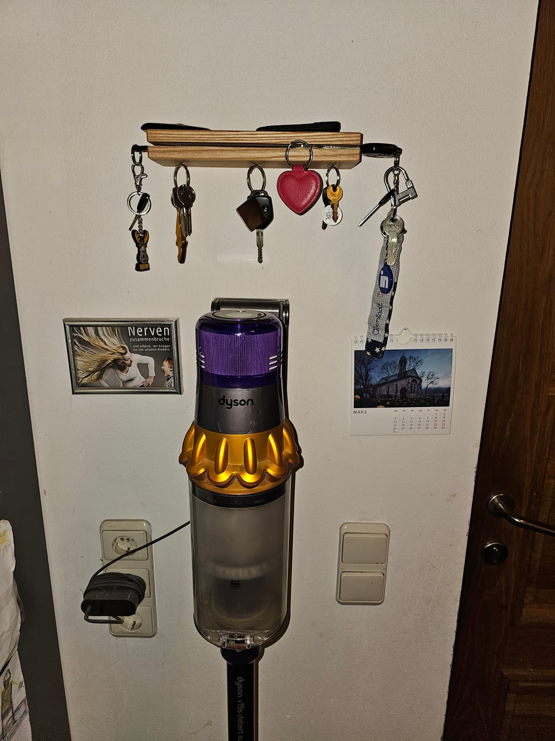 Customer photo review of Schlüsselbrett TALEA aus Holz
