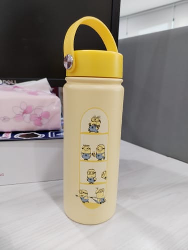 Customer photo review of Minions Ace Bottle Medium