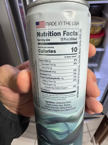 Customer photo review of VIVANA INFUSED 12OZ