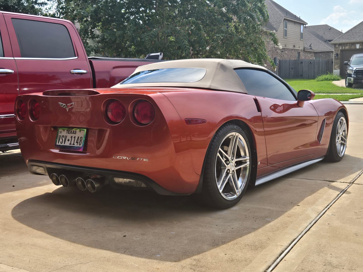 Customer photo review of Corvette C6 Base Extended Front Splitter Lip | ZR1 Conversion Package