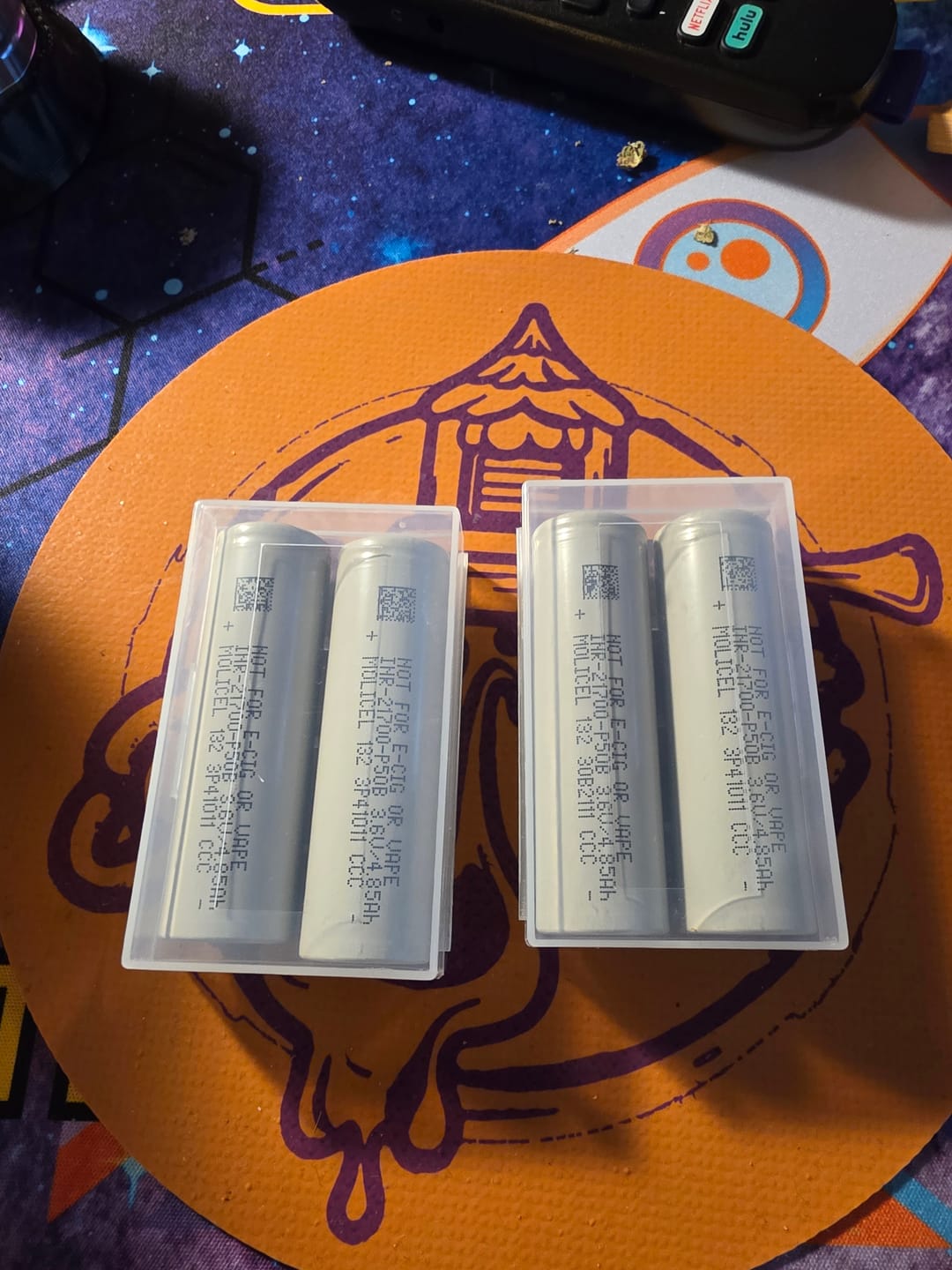 Customer photo review of Molicel 21700 P50B 5000mAh 60A Battery