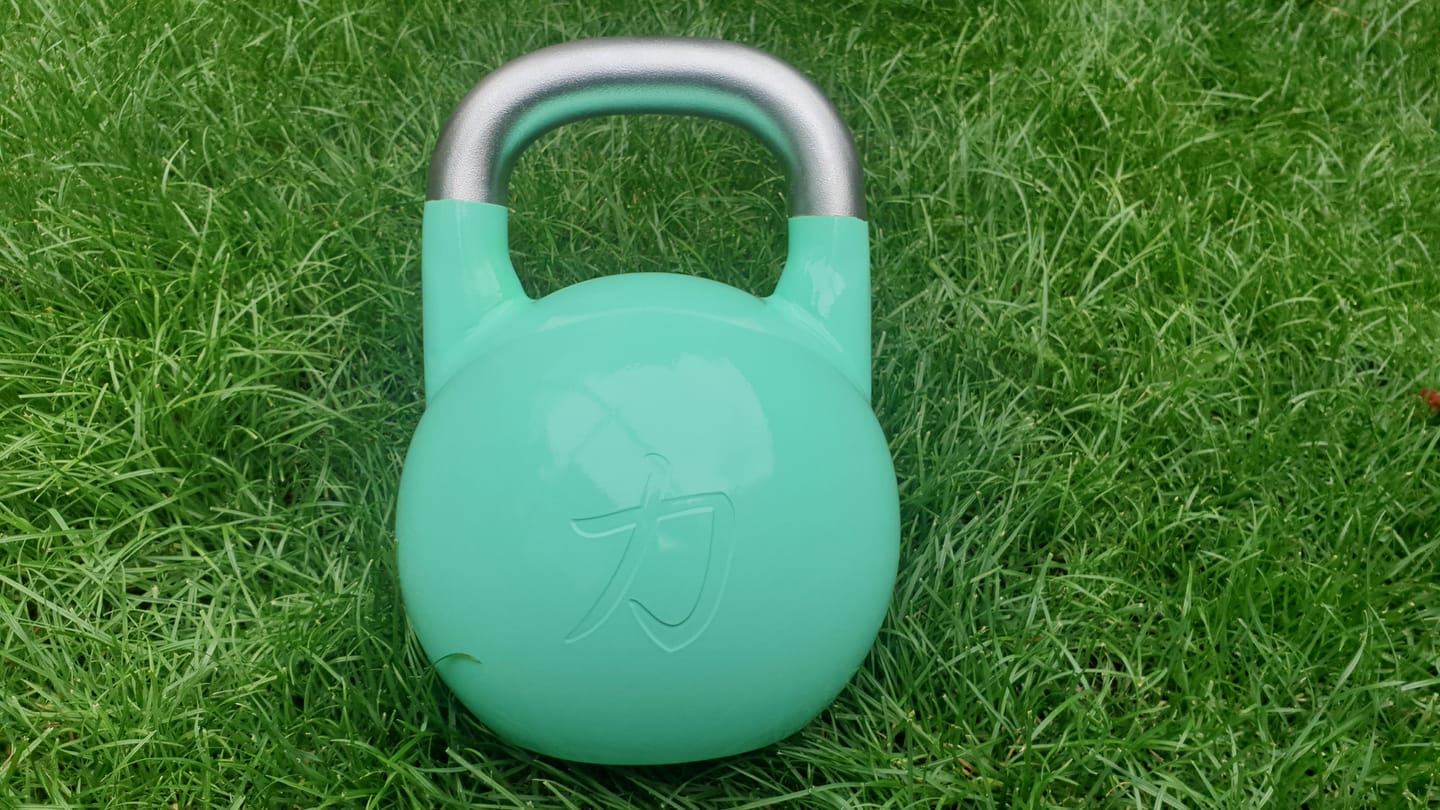 Customer photo review of Stainless Steel Competition Kettlebells - 4-36KG