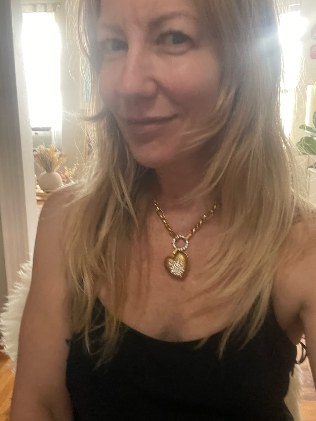 Customer photo review of Heart of Tefiti Necklace