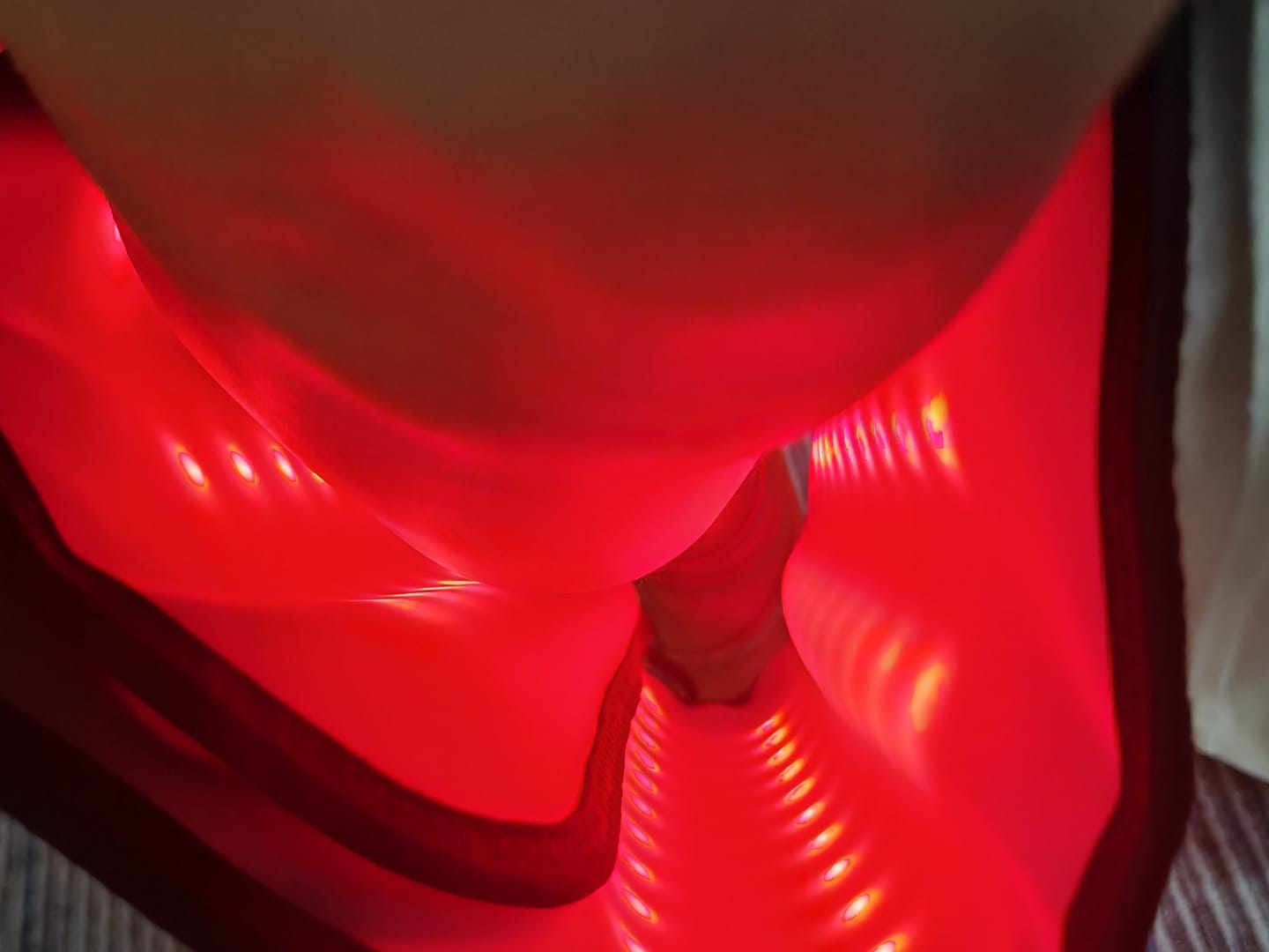 Customer photo review of Lumyhealth Multi-Spectrum Red Light Therapy Pad