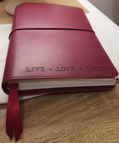 Customer photo review of The Magic Notebook (Gift With Purchase)