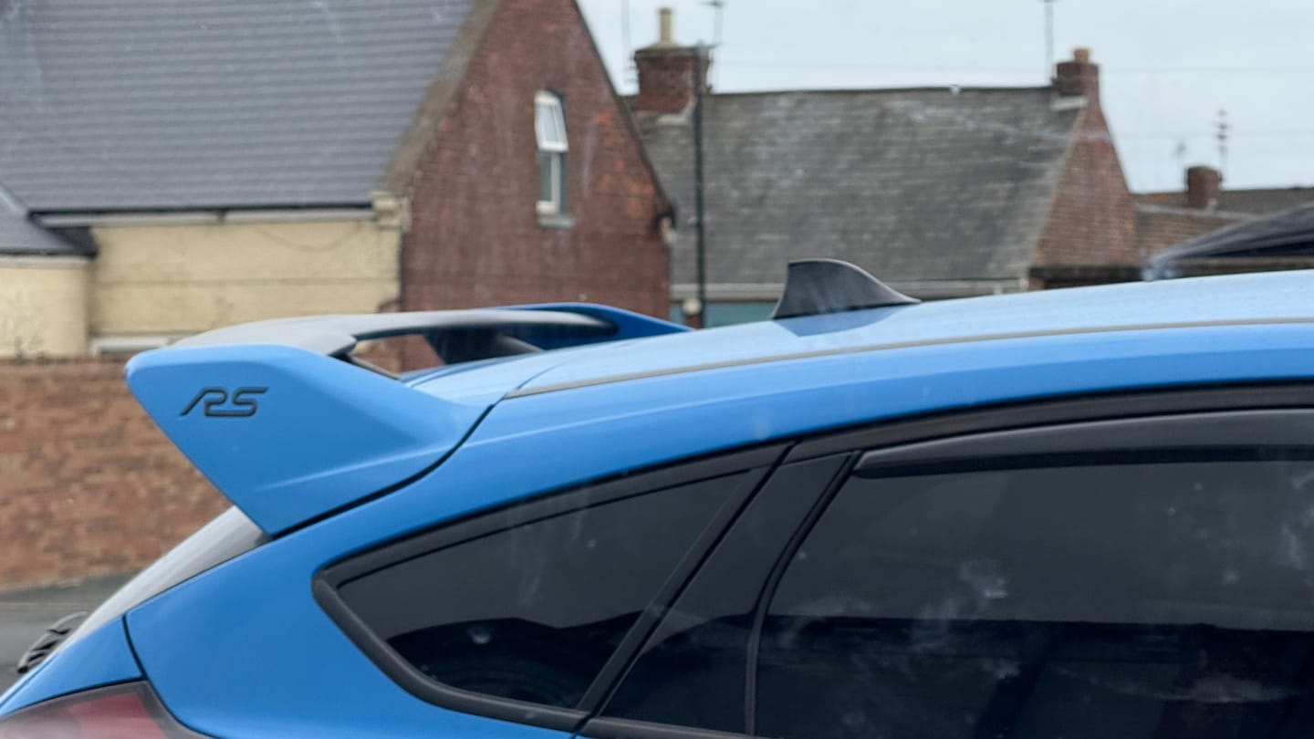 Customer photo review of 'Shark Fin' Aerial (Painted) - Mk3/3.5 Ford Focus / Mk8 Ford Fiesta