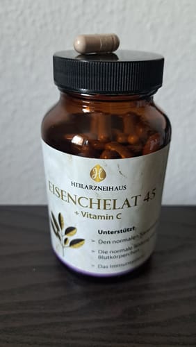 Customer photo review of Eisen 45mg + Vitamin C hochdosiert Kapseln: Eisenbisglycinat