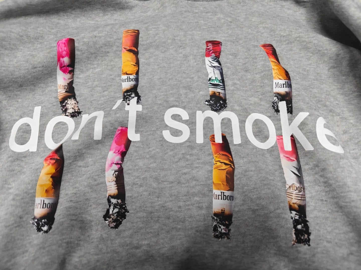 Customer photo review of THE SMOKE HOODIE
