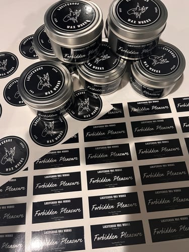 Customer photo review of Vinyl Labels