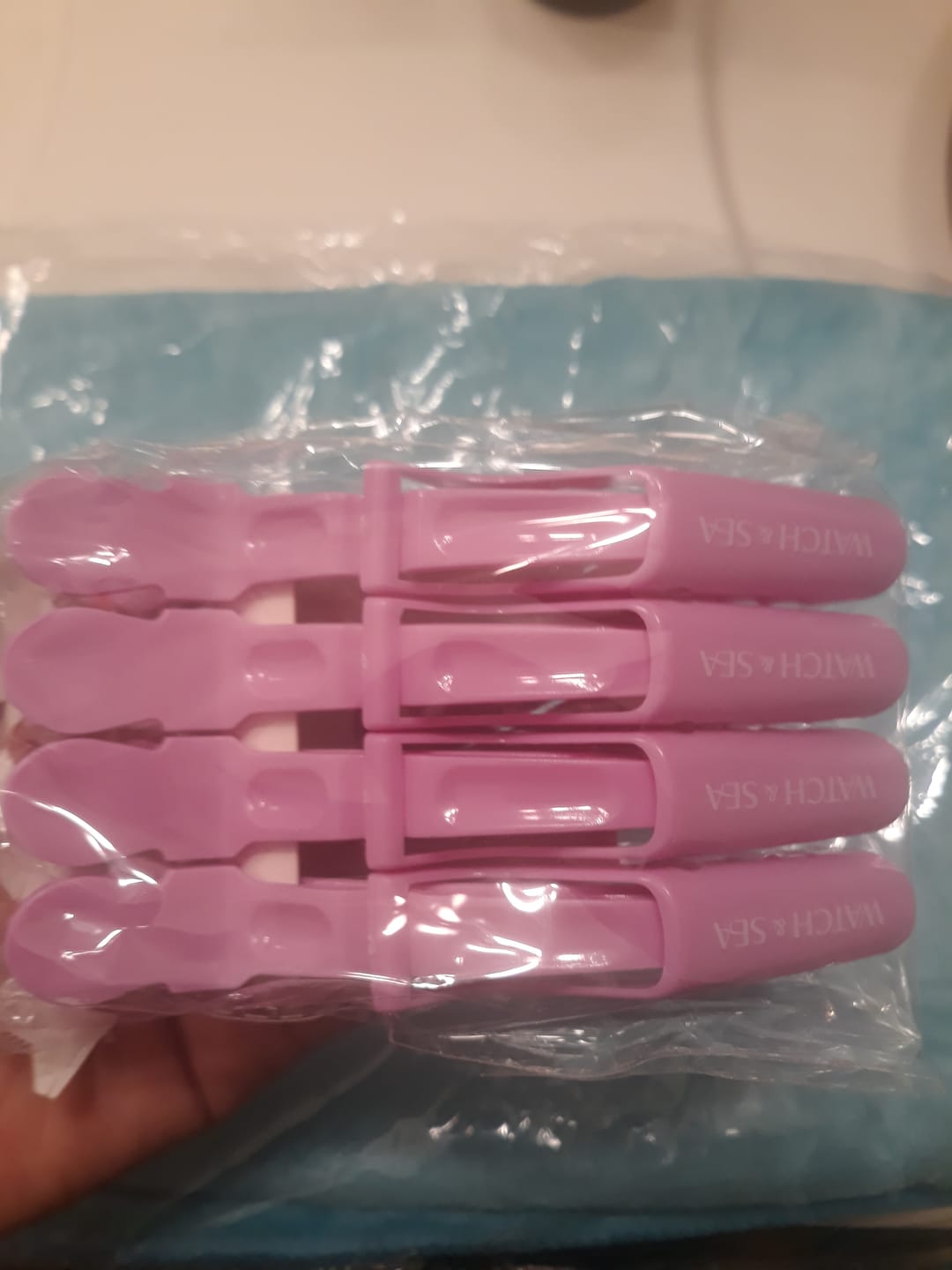 Customer photo review of SeaCure Clips (Pack of 4)