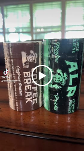 Customer video review of Coffee Break Caffeine Pouches