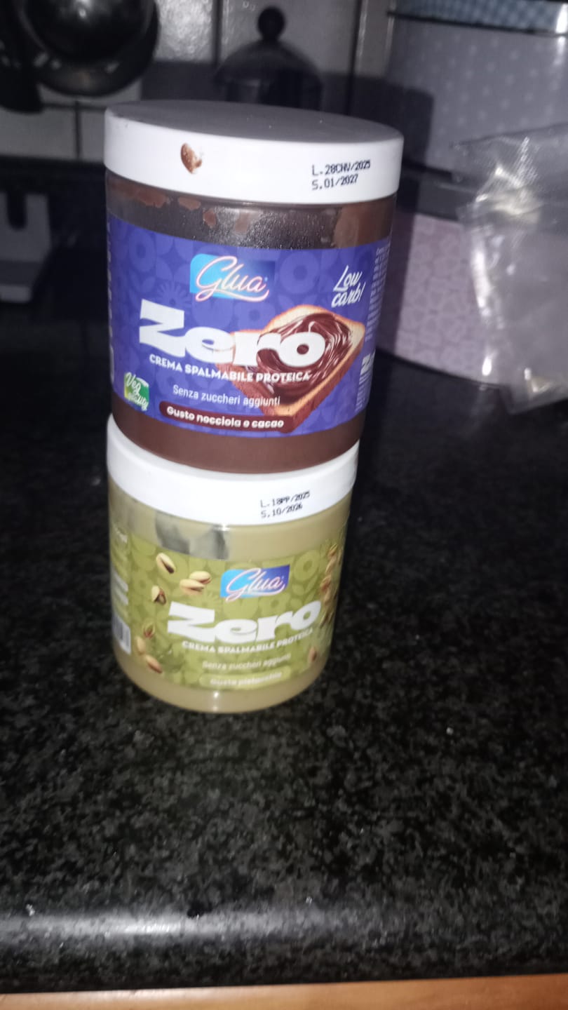 Customer photo review of Crema proteica gusto nocciola e cacao