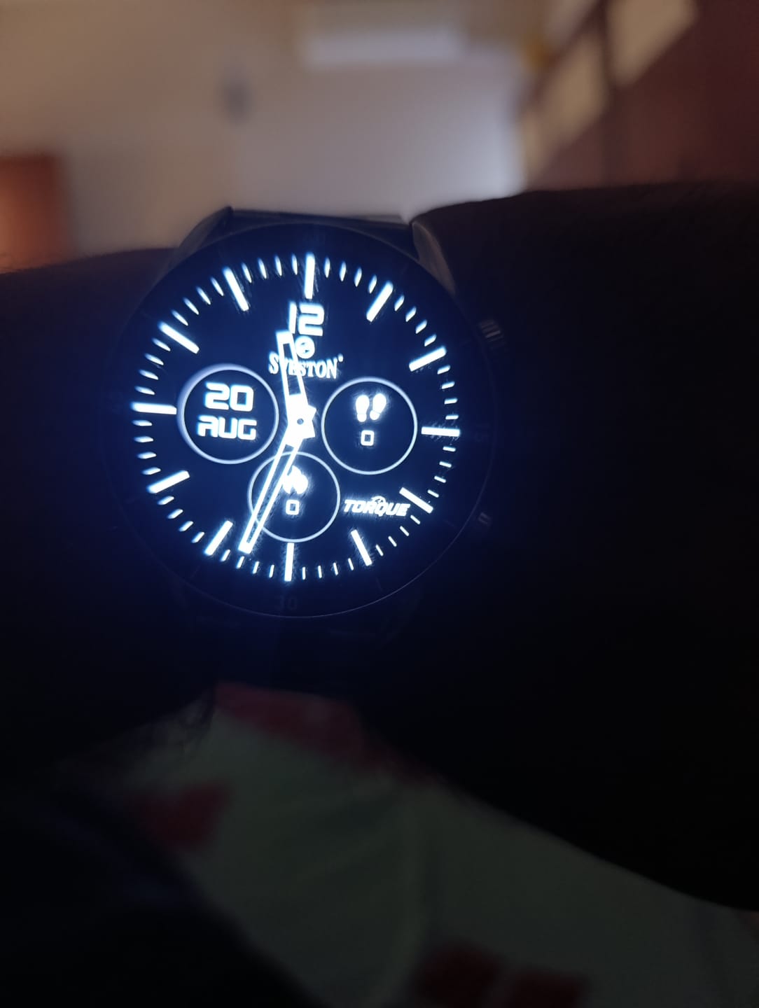 Customer photo review of Torque Chain Smartwatch