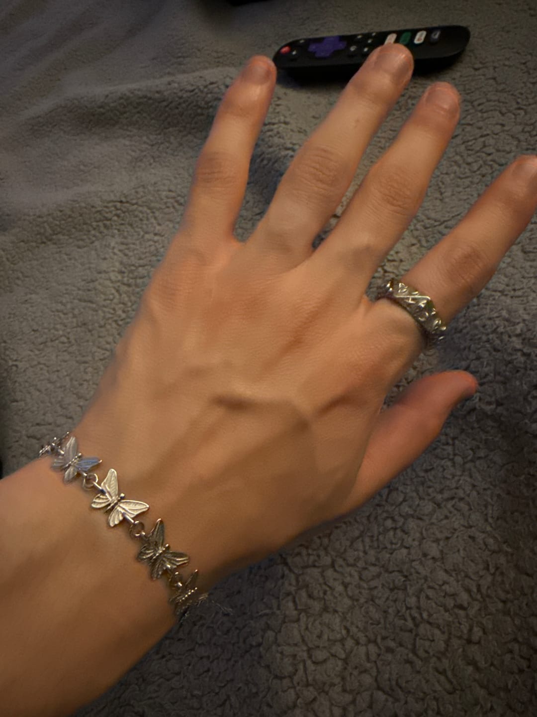 Customer photo review of BUTTERFLY BRACELET (ADJUSTABLE)