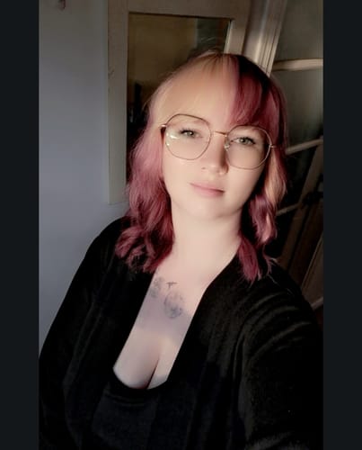 Customer photo review of Lynn Eyeglasses