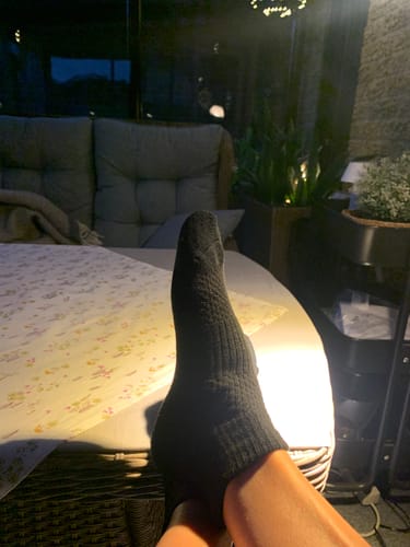 Customer photo review of Diasocks Stödstrumpor