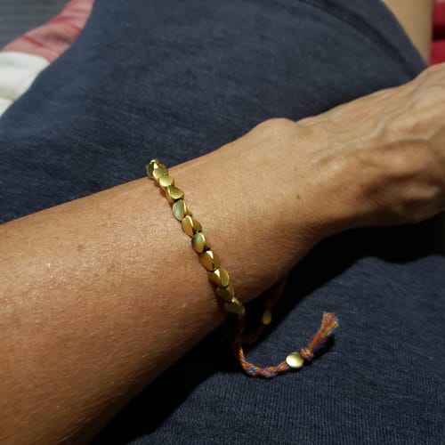 Customer photo review of 2 Tibetan Bracelets of Fortune