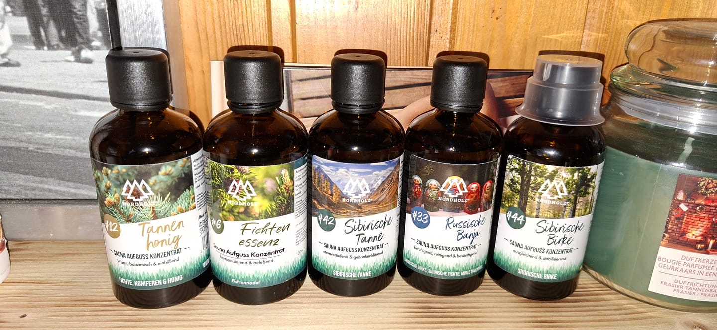 Customer photo review of Saunaaufguss Konzentrat 4+1 Gratis