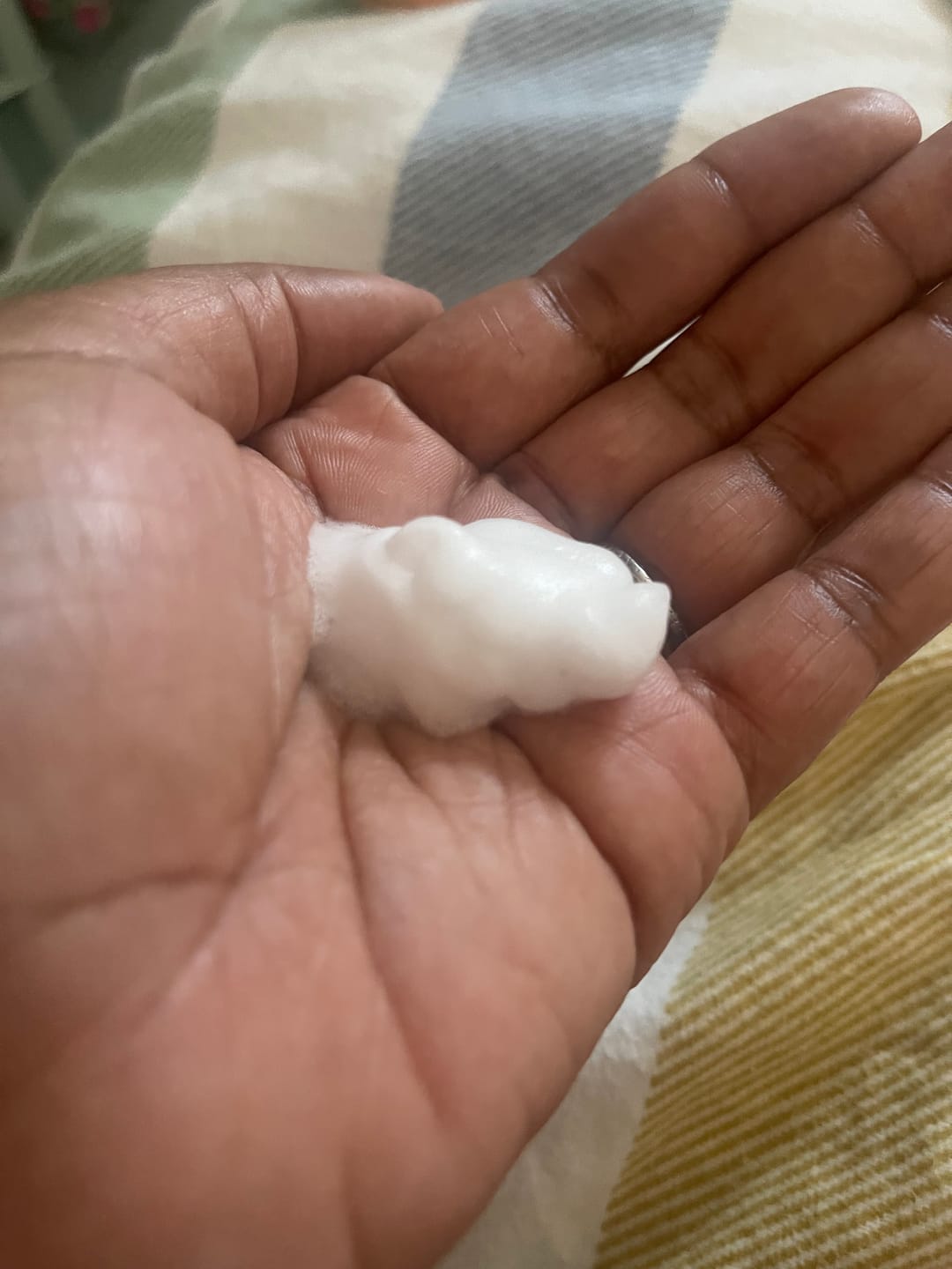 Customer photo review of No Rinse Cleansing Foam