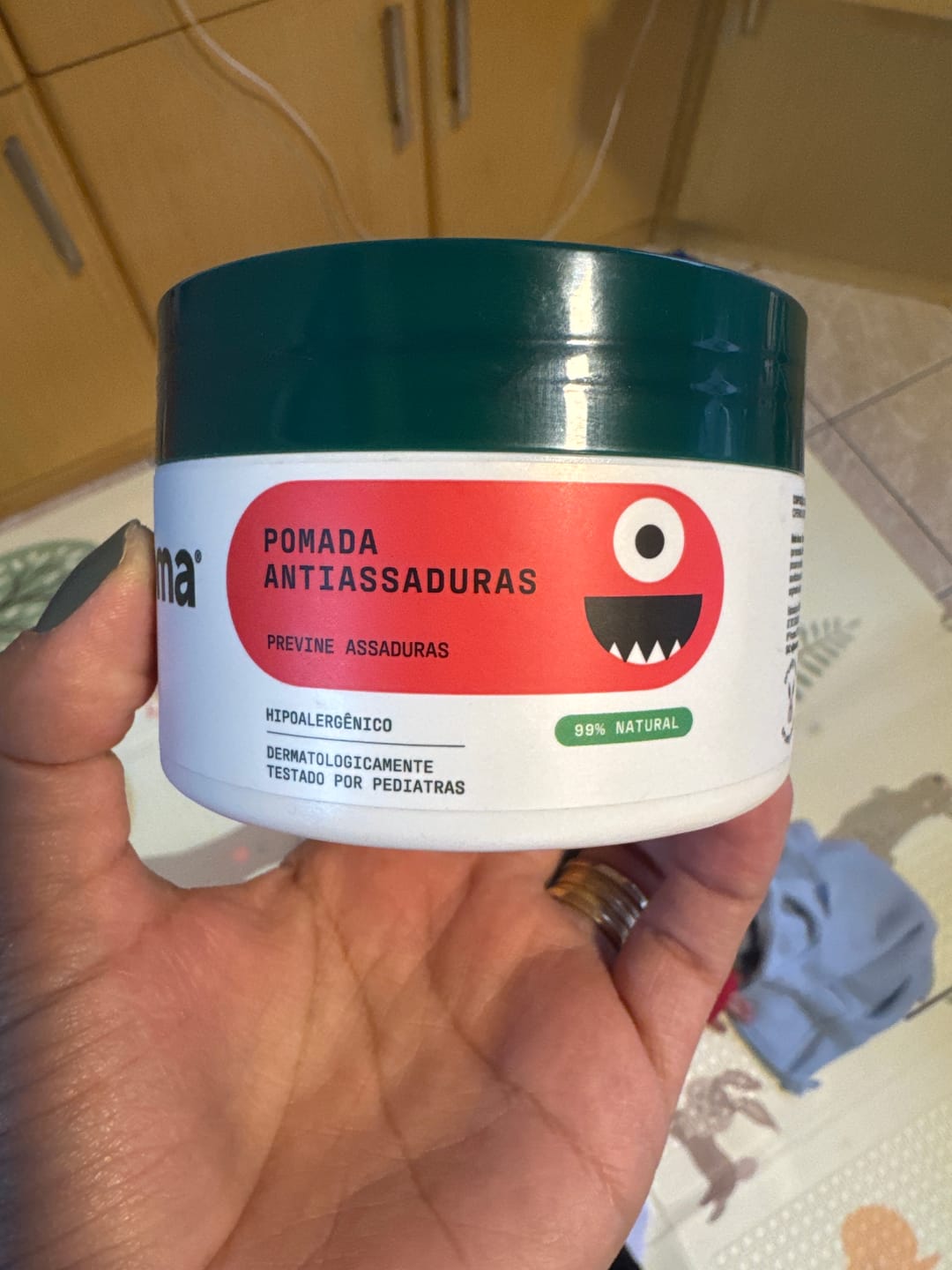 Customer photo review of Pomada Antiassaduras