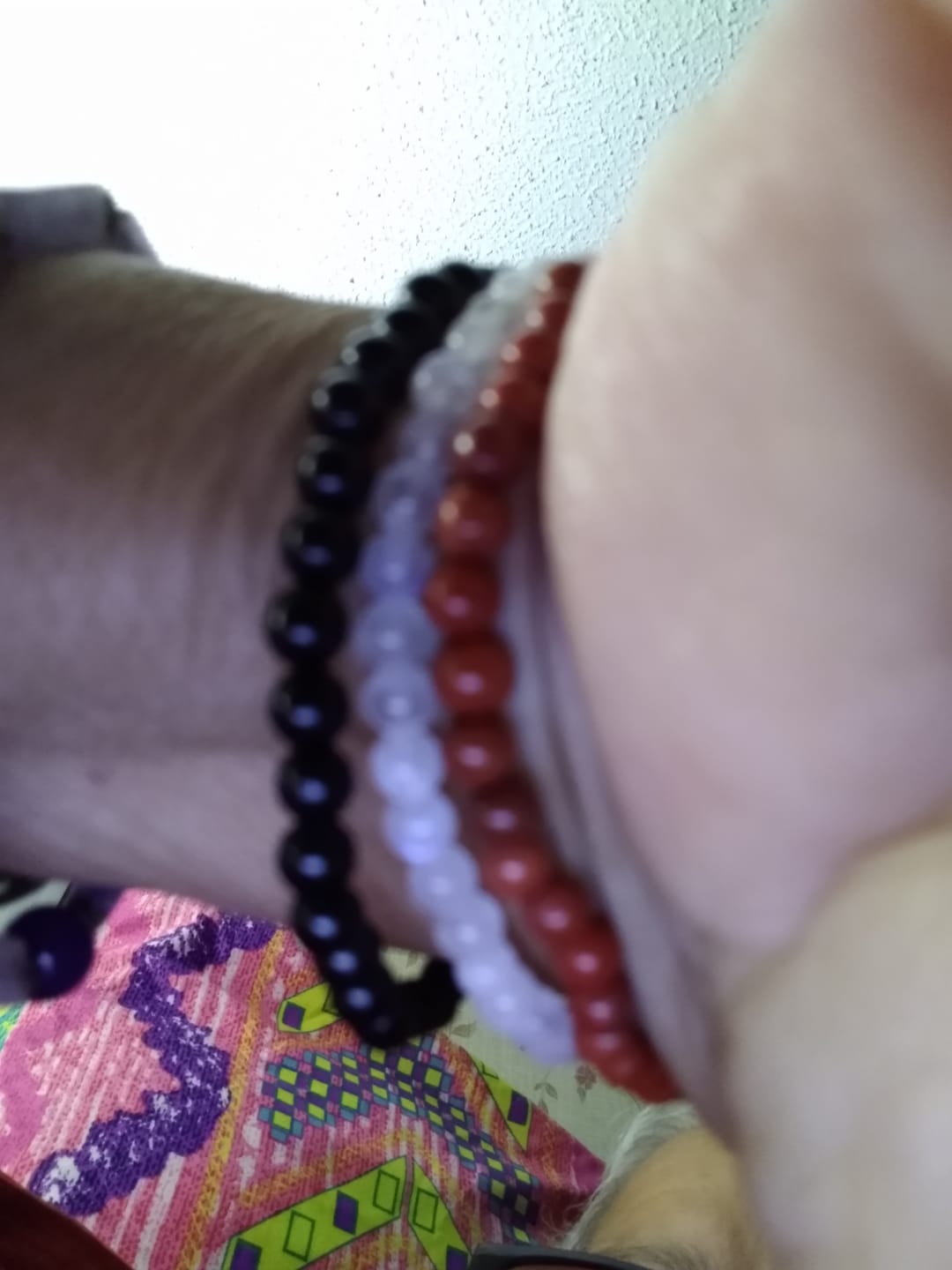 Customer photo review of Black Tourmaline Bracelet Mini