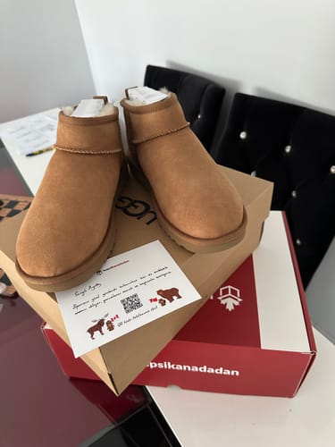 Customer photo review of UGG Women's Classic Ultra Mini Chestnut - Hemen Kargoda