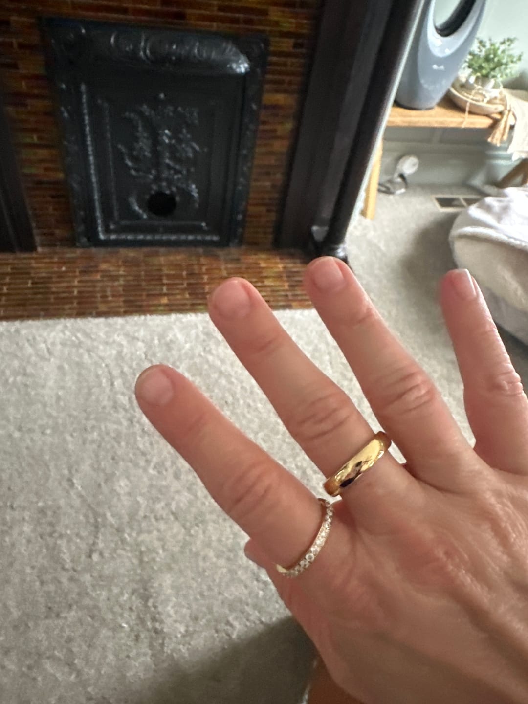 Customer photo review of Classic Stacking Ring