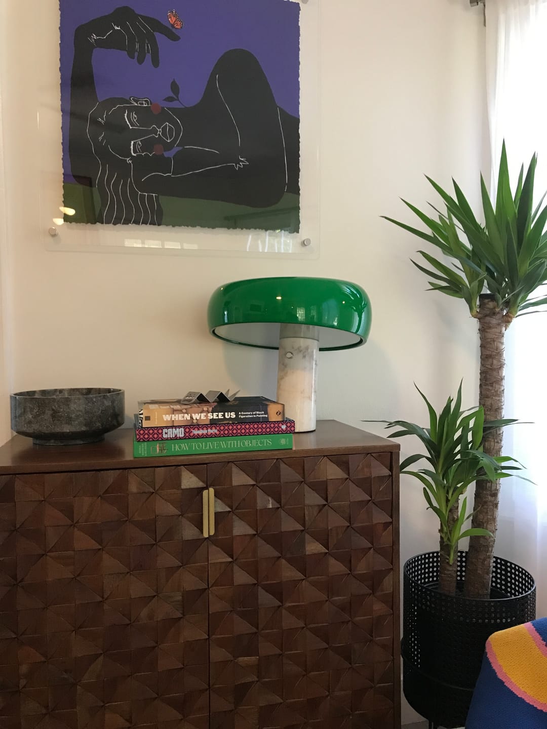 Customer photo review of Peanut Table Lamp