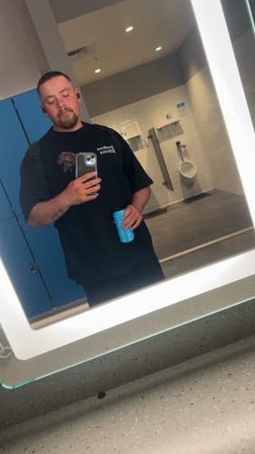 Customer photo review of Florae 'Dark Bloom Peony' Box T-Shirt