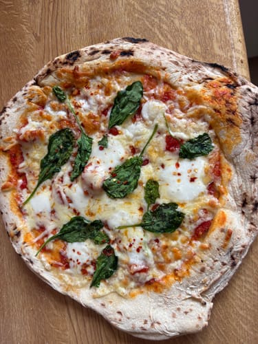 Customer photo review of Sourdough Pizza Bases