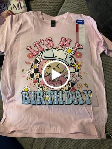Customer video review of Build Your Own DTF Gang Sheet