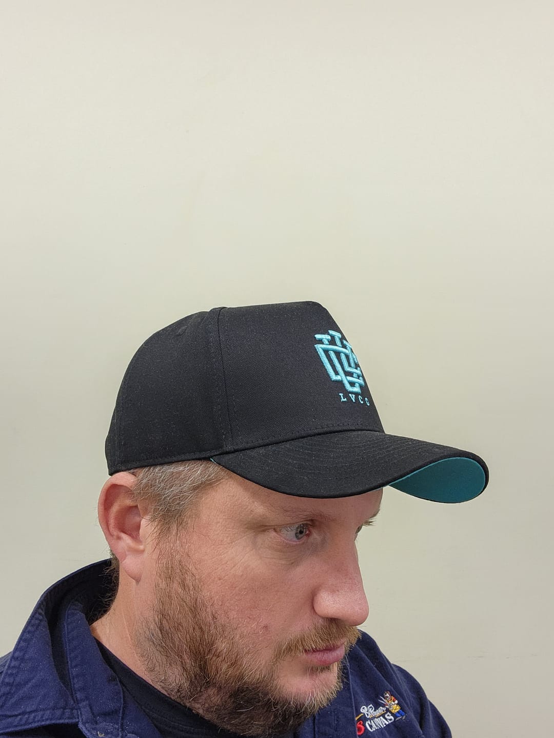 Customer photo review of LVCO "Khaki Green/Black" A-Frame Snapback