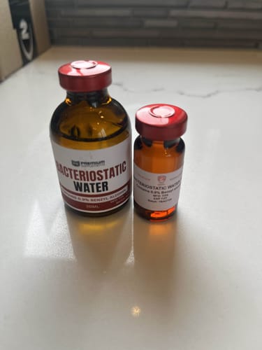 Customer photo review of Bacteriostatic Water