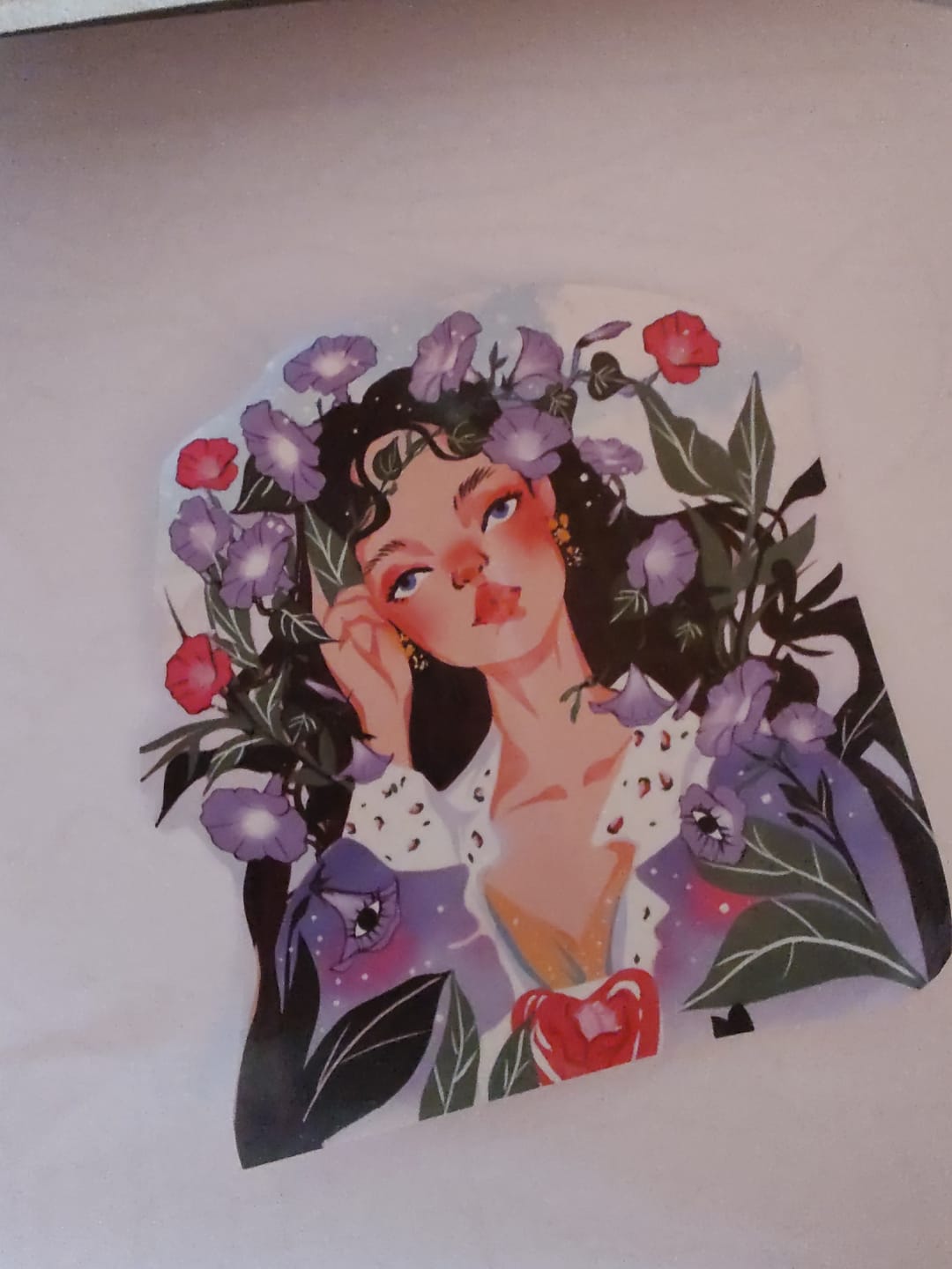 Customer photo review of Ohuhu Pupe Paper-friendly (No Peeling) Brush and Fineliner Dual Tips 60 Colors Water-based Coloring Markers