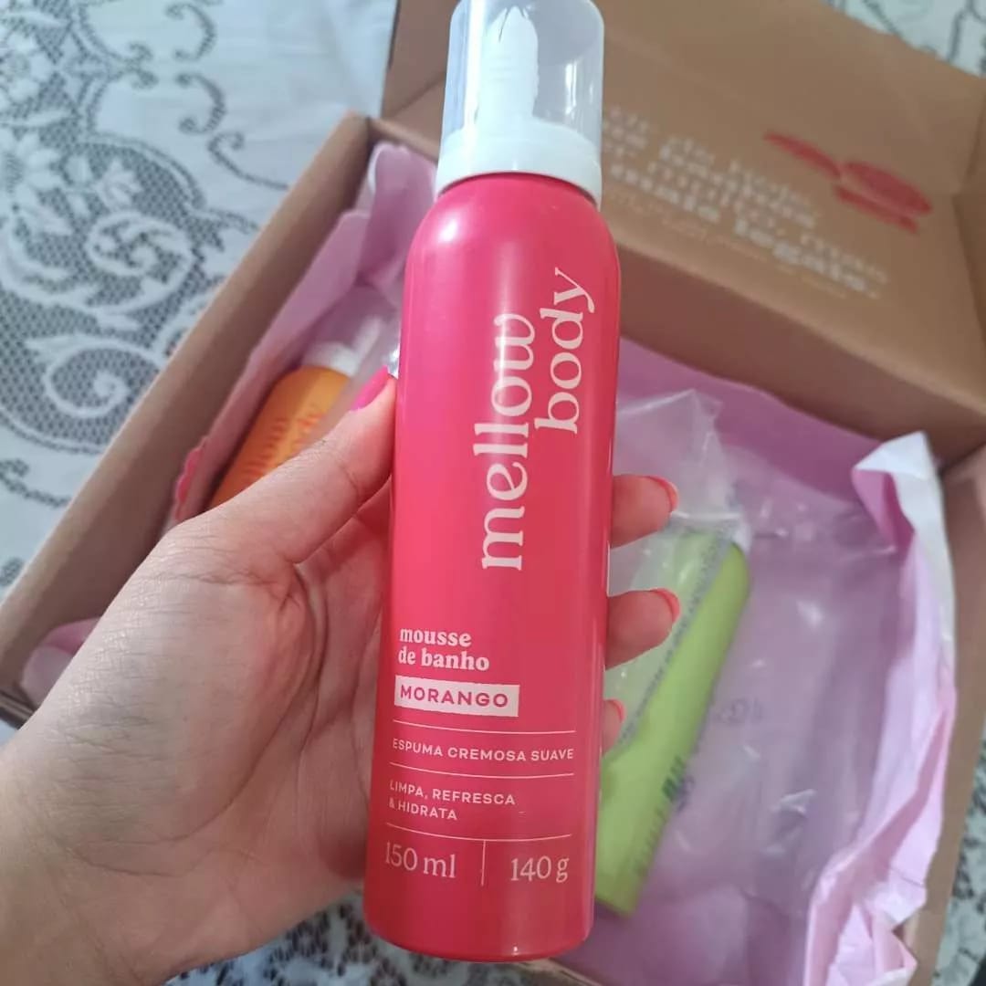 Customer photo review of Mellow Mousse Morango