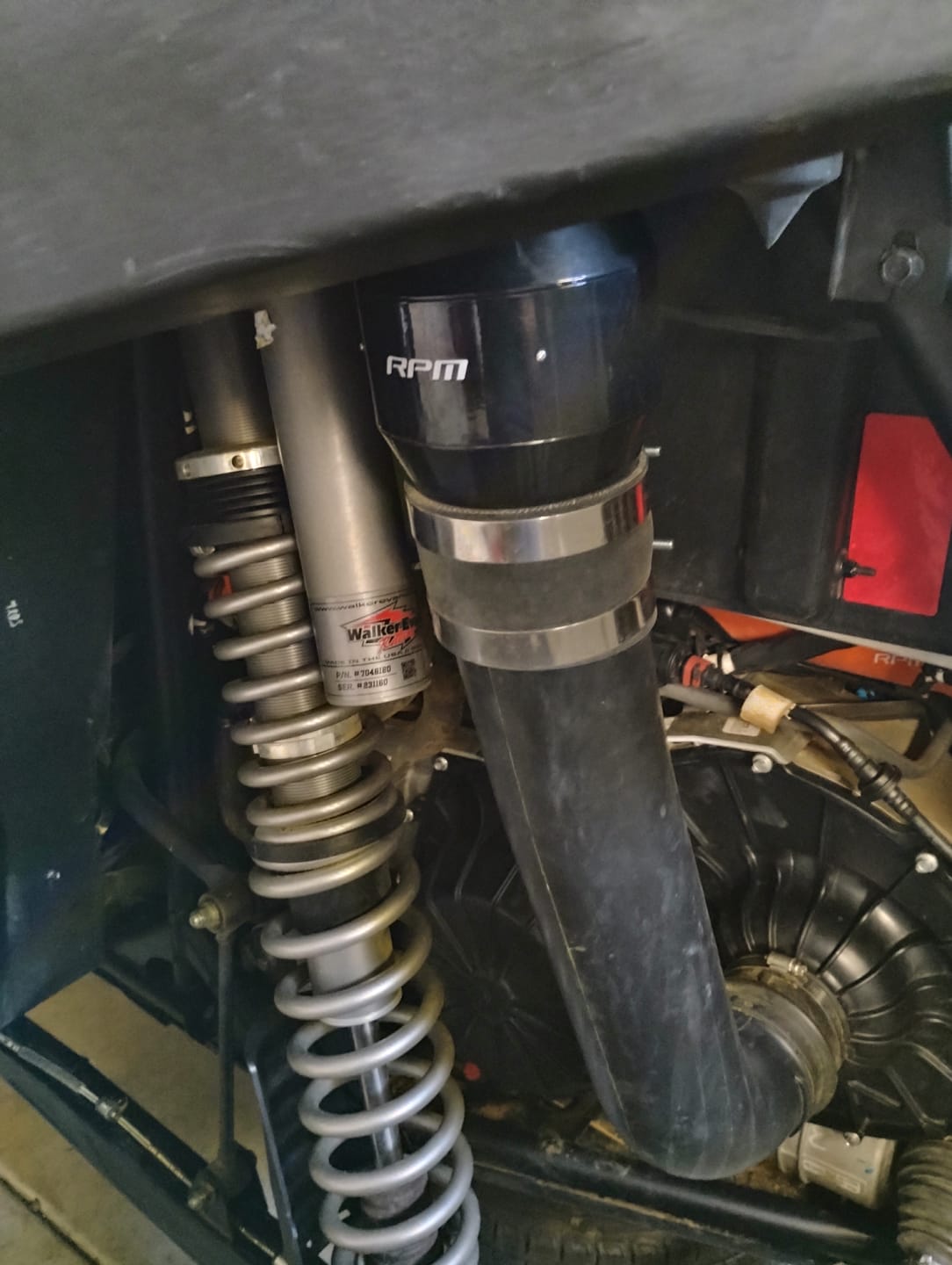 Customer photo review of RPM RZR Pro XP, Pro S & Turbo R "ECF" Electric Clutch Blower Fan Kit - Lower Clutch / Belt Temperature