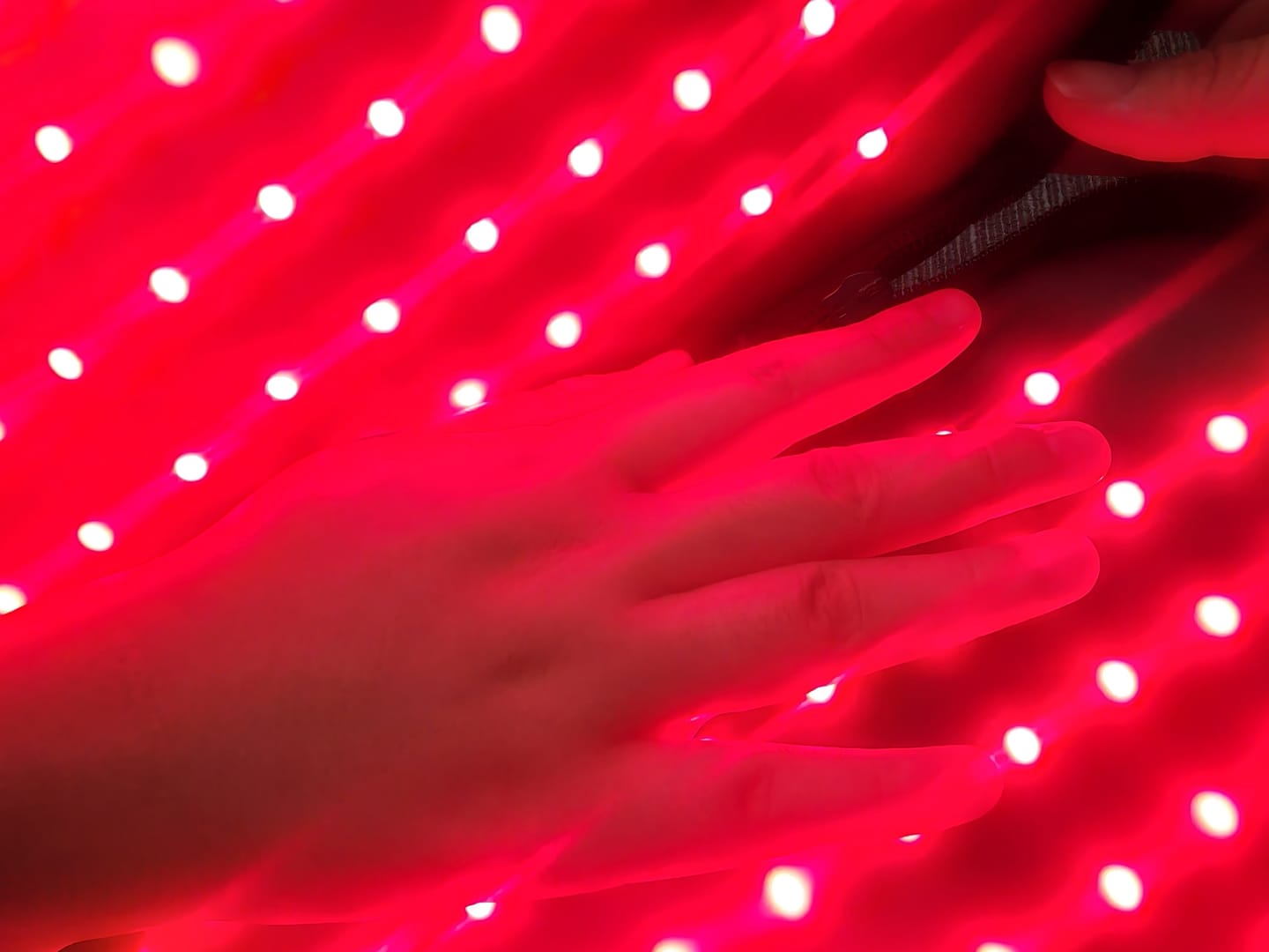 Customer photo review of LumyHealth Red & Infrared Light Therapy Glove