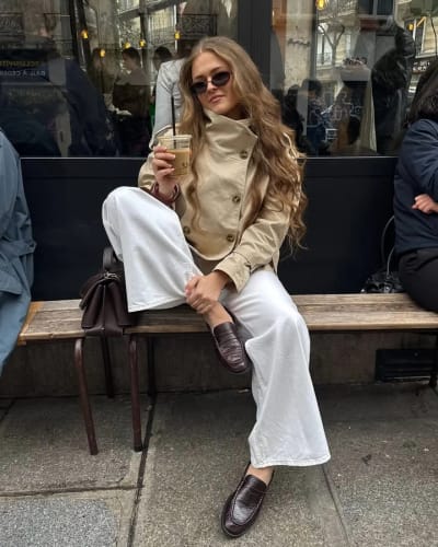 Customer photo review of Avalon | Trench Coat