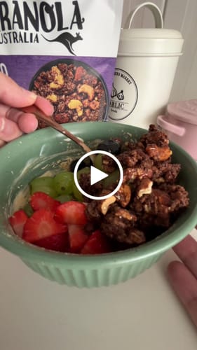 Customer video review of Australia Granola KETO Belgian Chocolate