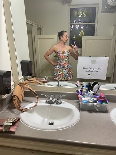 Suzanne S. review of Bouquet Maraya in Pastel Mini Dress by Bronx and Banco image 1 out of 1