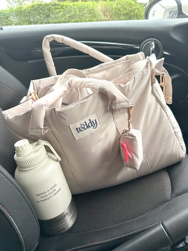 Customer photo review of Hazelnut┃The Puffer Carrier