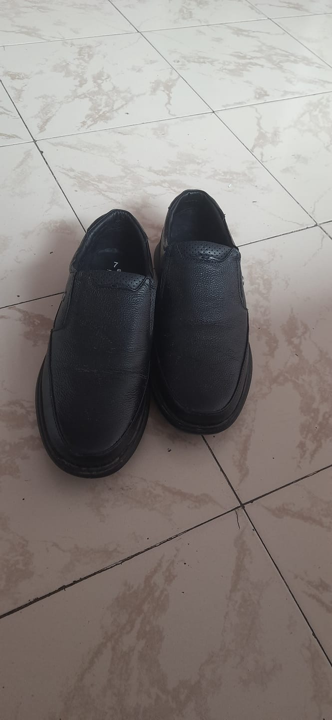 Customer photo review of Bacca Bucci Leather Office Slip-ons Formal Shoes | UK- 06 to 14
