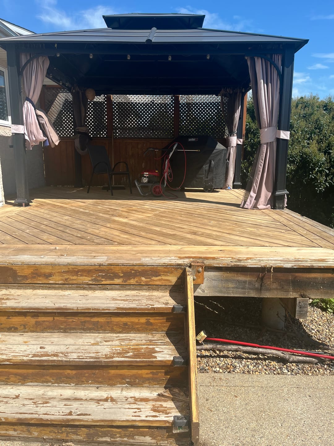 Customer photo review of Privacy Screen (Horizon)