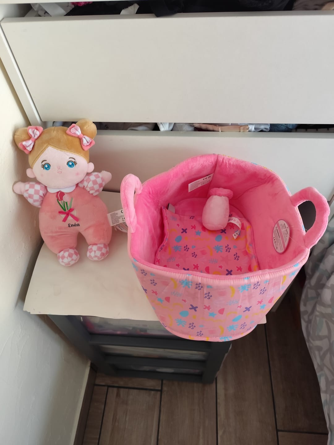 Customer photo review of Poupée Bébé Personnalisée [Ensemble de Berceau en Option]