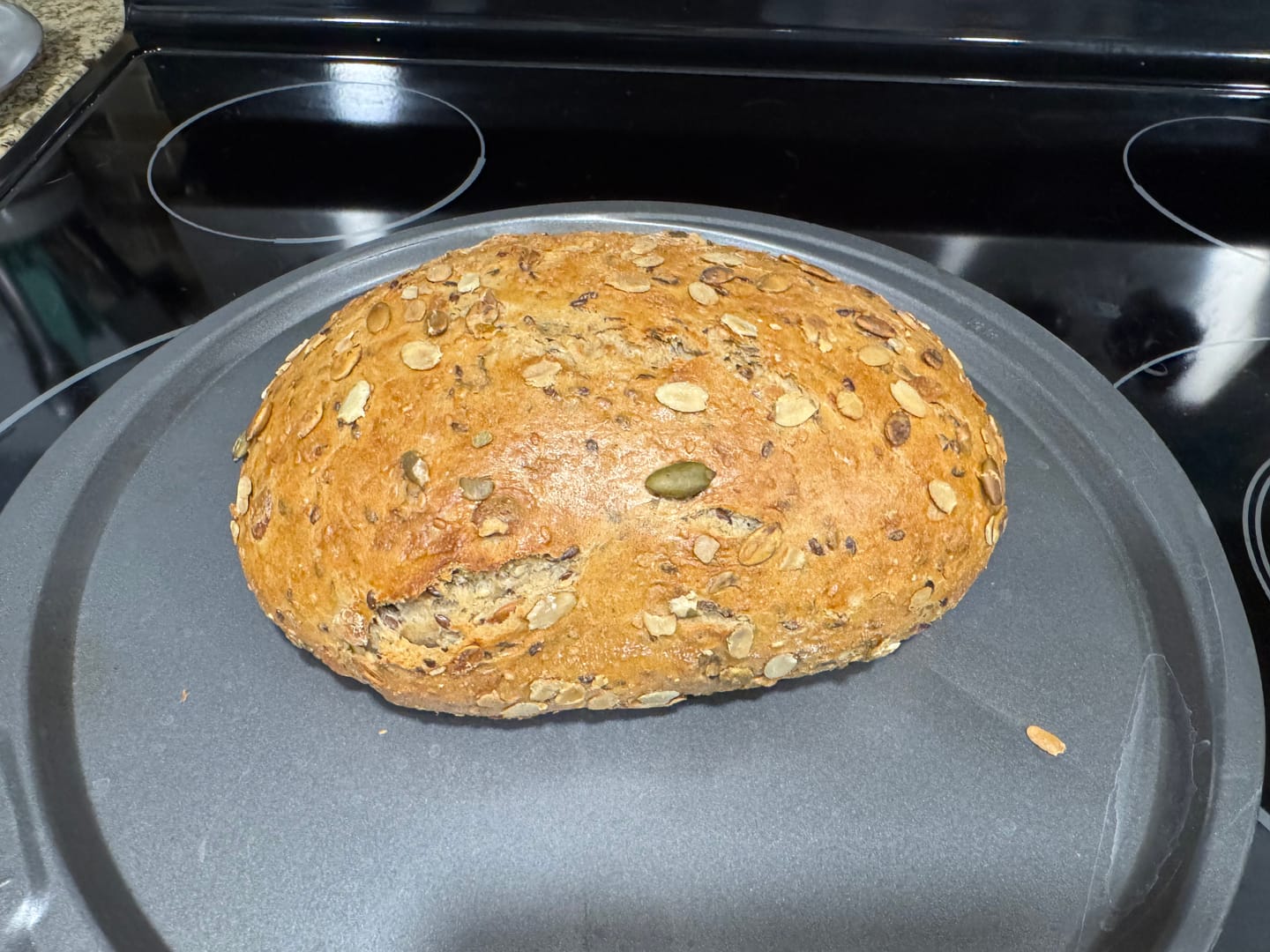 Customer photo review of Premium Seed Sourdough 750g