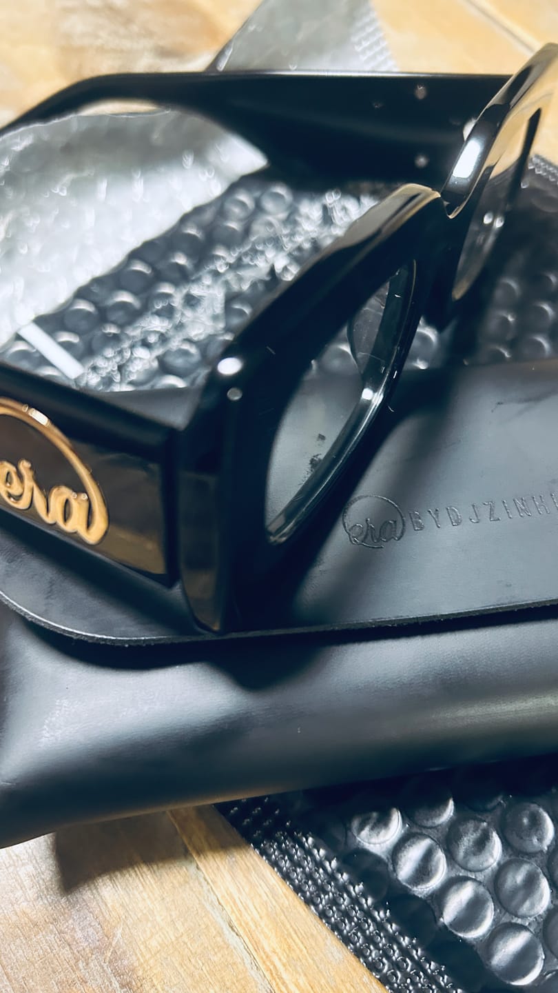 Customer photo review of Era Clear Lens Empire Sunglasses