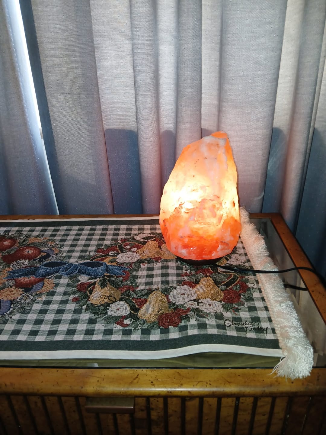 Customer photo review of Original Himalayan Salt Lamp (Medium)