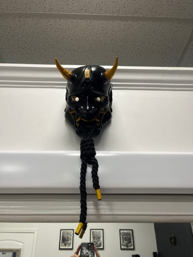 Customer photo review of Vengeance™ Black Hannya Kimono Shirt