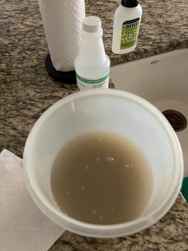 Customer photo review of Green Mitt Kit